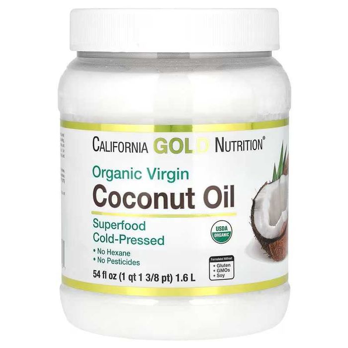 California Gold Coconut Oil кокосовое масло kokos yogi kokoun
