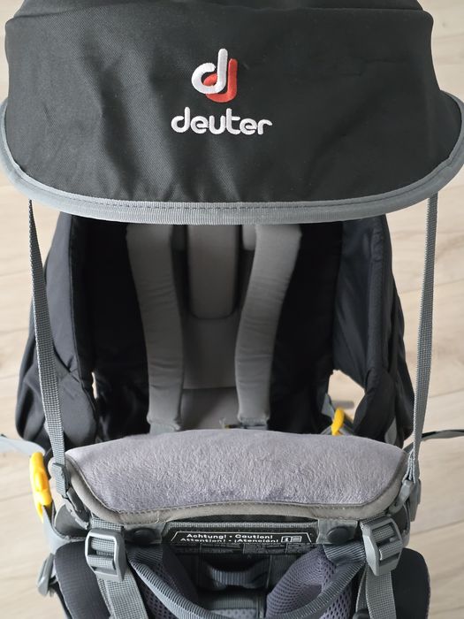 Deuter Kid Comfort 1 Plus scaun transport copil si husa ploaie