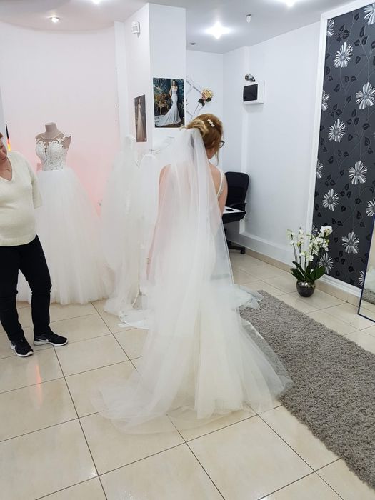 Rochie de mireasa, model sirenă TRANSPORT GRATUIT