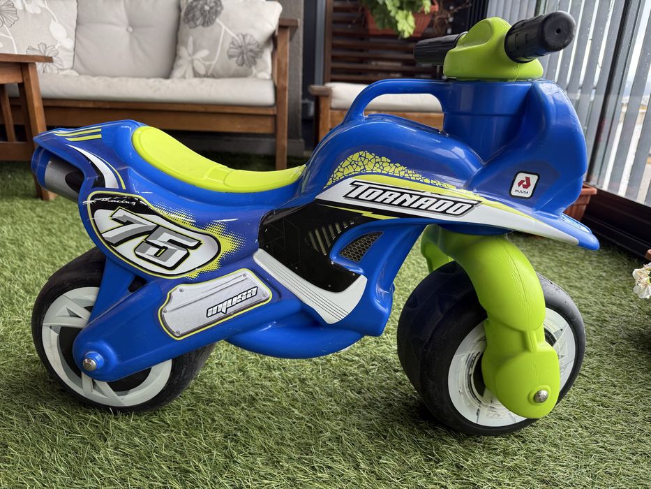Мотоциклет Ride-on Injusa - Tundra Tornado, Син