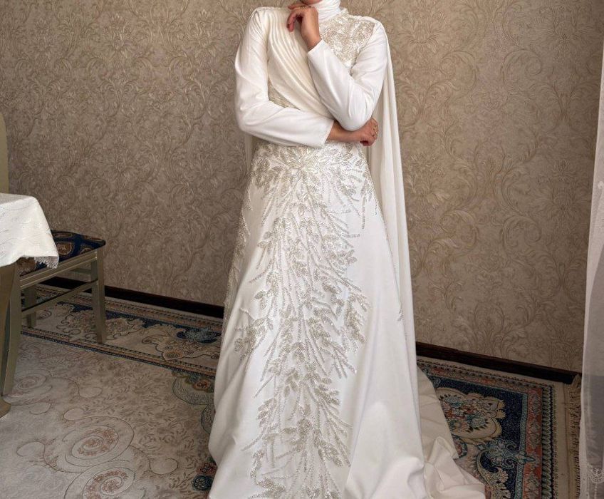 kelin ko'ylak hijobli qizlar uchun