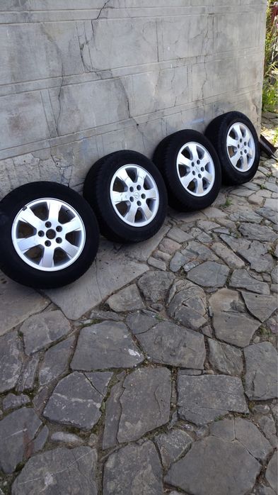 VAND jante din aliaj origina opel Vetra B 5x1 + cauciucuri de vara  195/65 R15