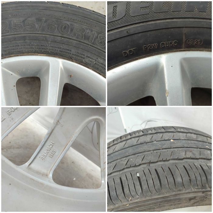 Set 2 Jante aliaj R18 7.5J 255/60R18 5x108 Jaguar F-Pace 7.5JX18CH IS45 2018 / [2016] / (11W)