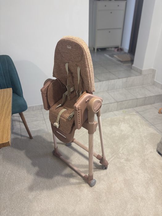 Scaun de masă Chicco pentru bebe – reglabil și pliabil