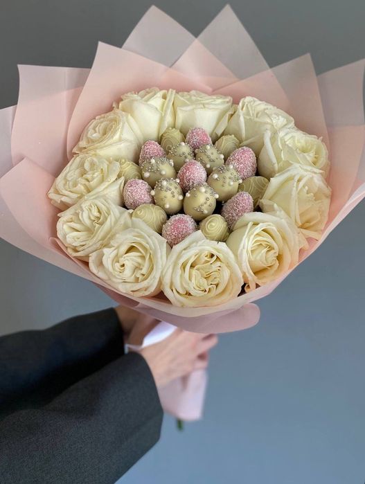 Цветы розы букеты