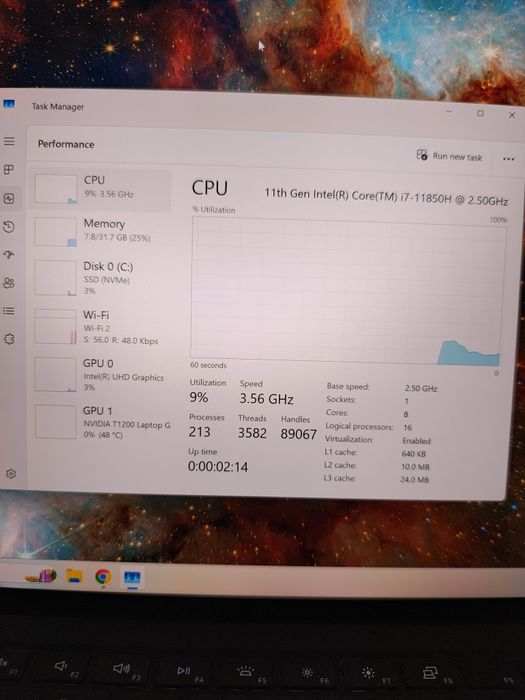 Dell Precision 5560 CA NOU/4K TOUCH/I7-11850H/RTX T1200
