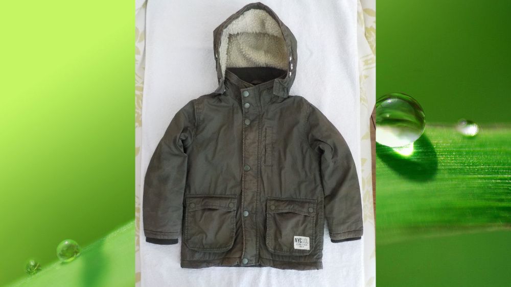 Зимно яке ПАРКА 6-7г. 122см.