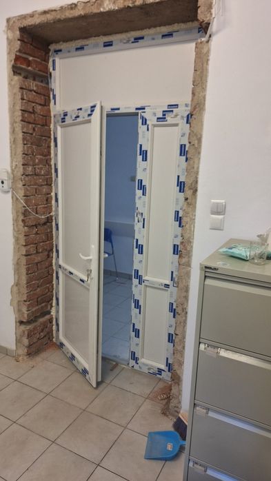 Execuție tâmplărie pvc cu geam termopan la comandă!