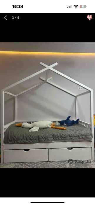 Детская кровать из сосны