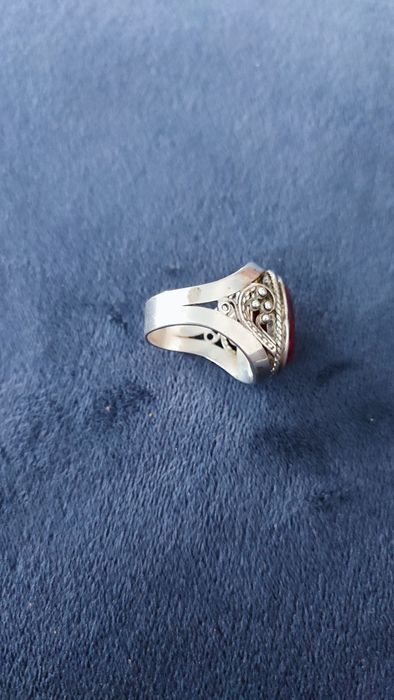 Перстень серебро