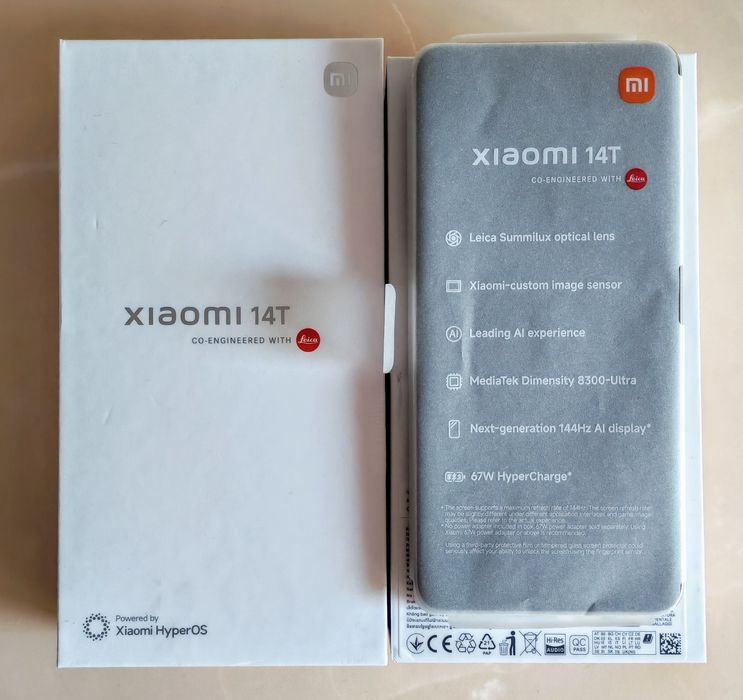 XIAOMI 14T 5G Titan Gray 12/256 GB Dual Sim ca nou, fullbox !