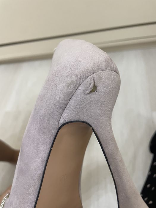 Туфли пудровый цвет 36 р-р