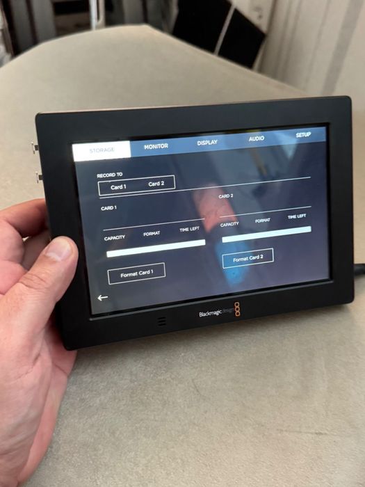 Монитор Blackmagic Design Design Video Assist 5" 3G черный