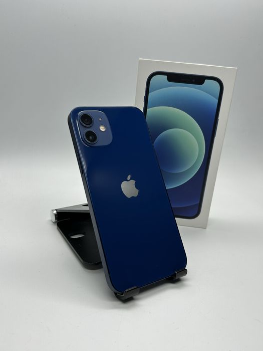 iPhone 12 128Gb Blue | Stare IMPECABILA | Baterie ORIGINALA APPLE 90% | Garantie