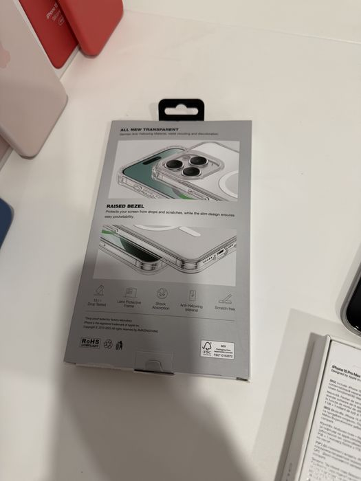 Iphone 15 Promax 256 white titanium 87%baterie