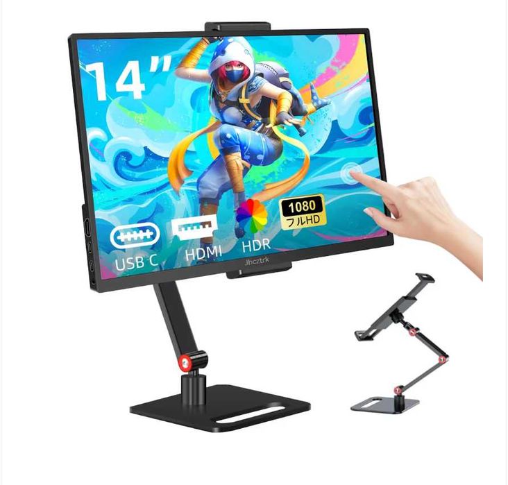 Monitor Prechen 14" FHD, 10" Touch Screen Raspberry Pi