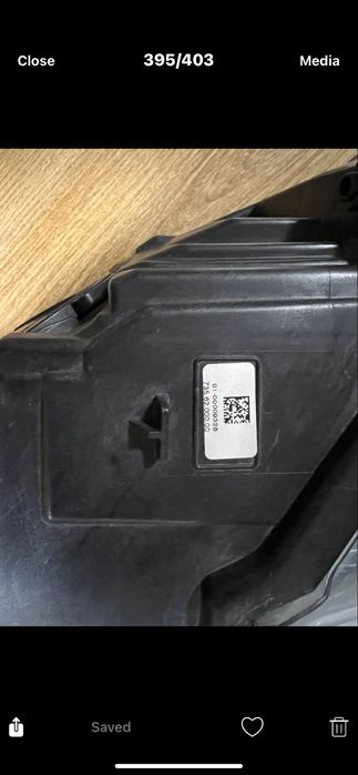 Фар десен оригинален -Lazer Bmw 6