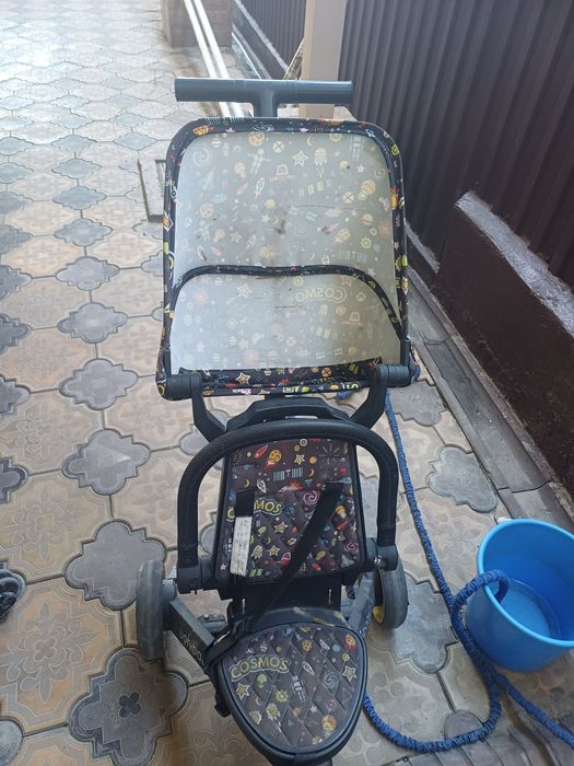 Детская коляска велосипед