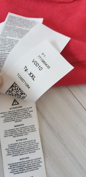 Stone Island Half Zip Sweatshirt  2XL  НОВО! ОРИГИНАЛ! Мъжкa Суитшърт