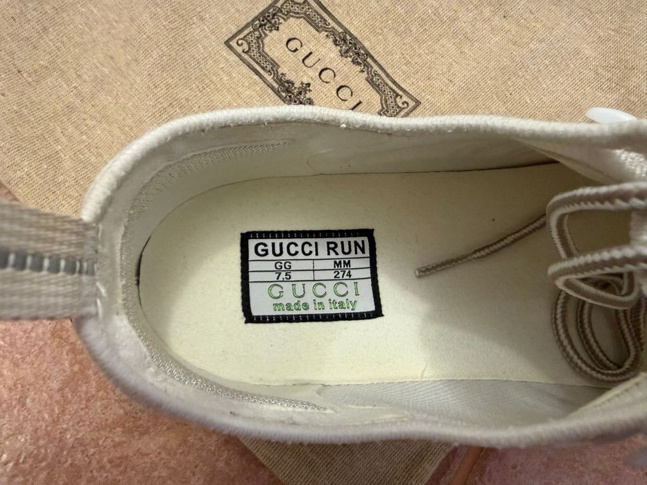 Adidasi Gucci marimea 7.5