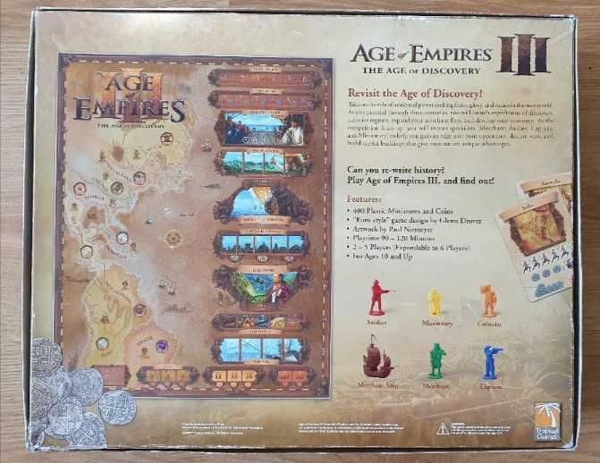 Boardgame Age of Empires 3: The Age of Discovery (2007) Tropical Games