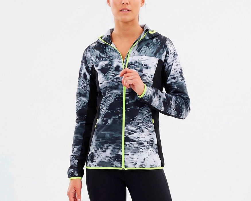 NIKE Оригинално дамско тънко яке за тичане / бягане размер S