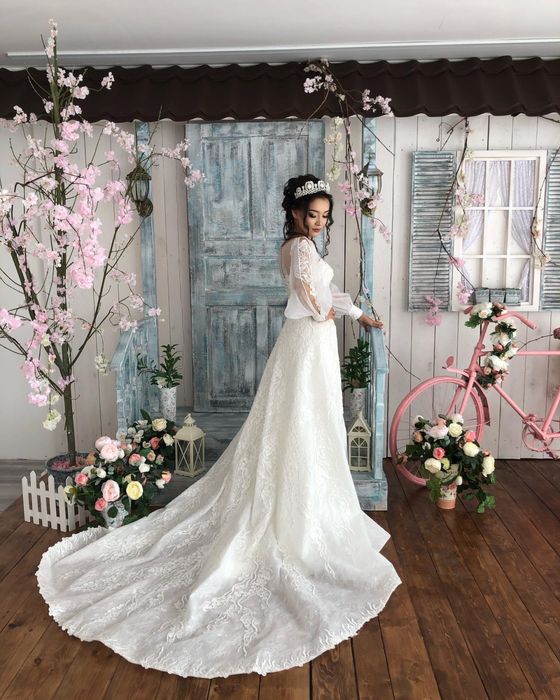 Свадебное платье трансформер