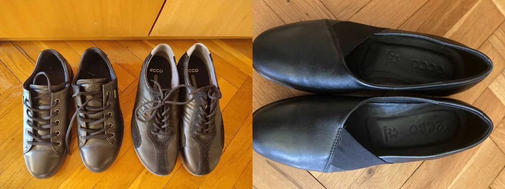 Дамски обувки ECCO, естествена кожа, 37, 38 номер