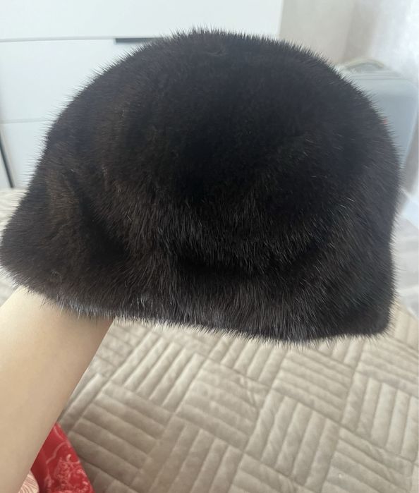 Норковая шапка 56 р