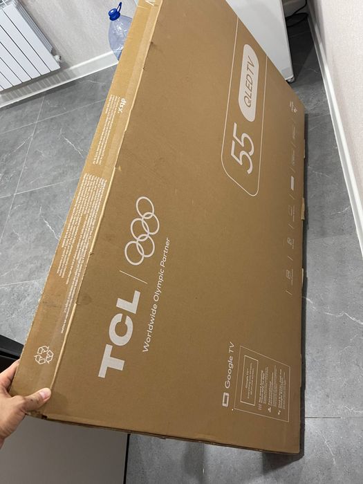 Karobka ni ózi TCL 55 T6D modeliniki Каробка только