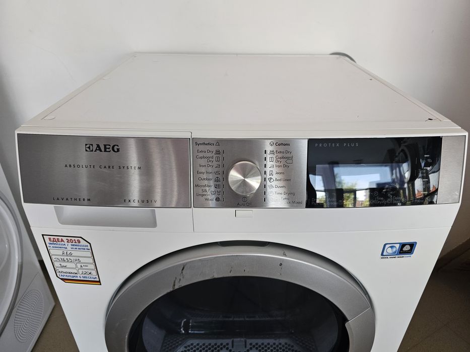 Сушилня с термопомпа AEG Protex plus