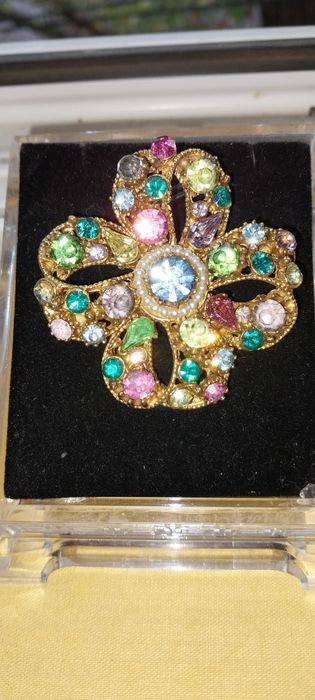 Серьги чехослав сатиновое стекло