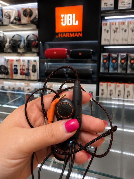 Наушники проводные JBL оригинал фирменные отправить Яндекс BTS