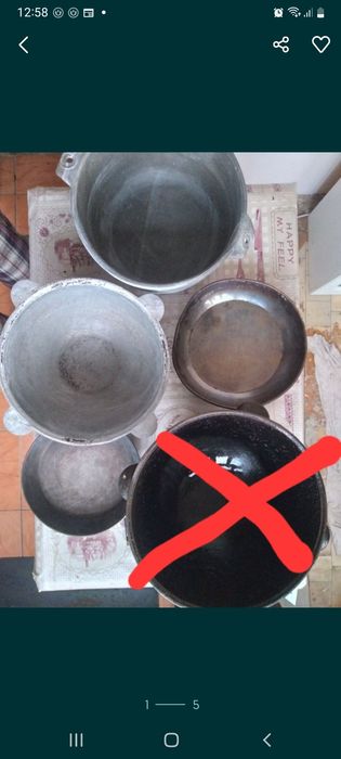 Продаётся казаны и сковородки