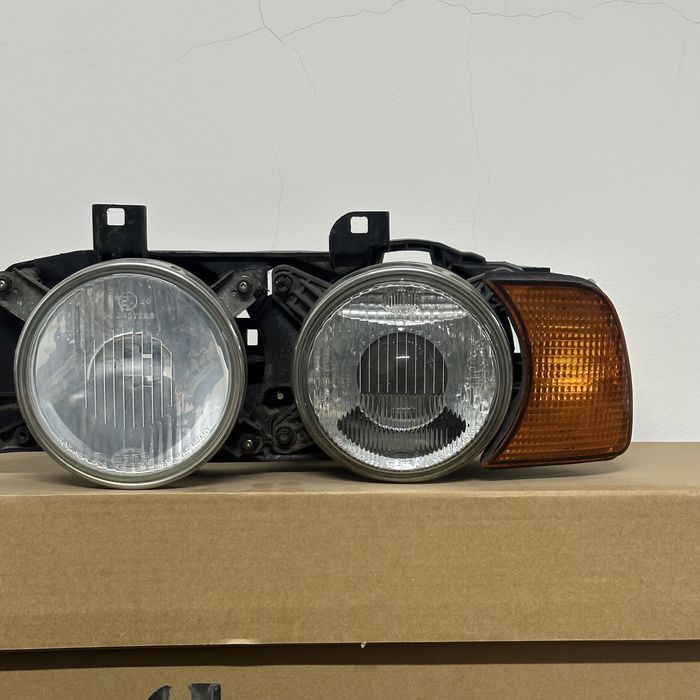Передние фары на bmw e34