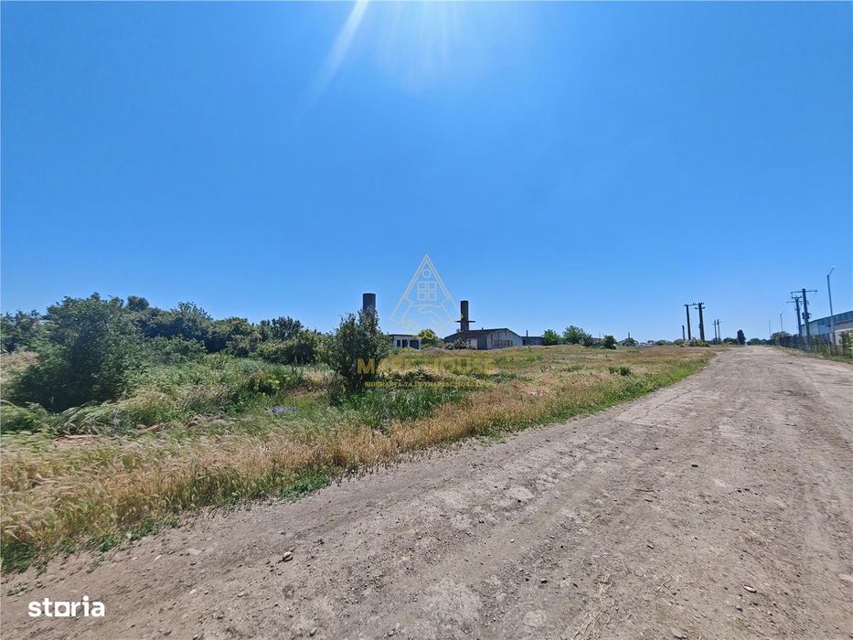 Teren de vanzare 5,86 ha langa A7 – ideal logistică, industrie, i