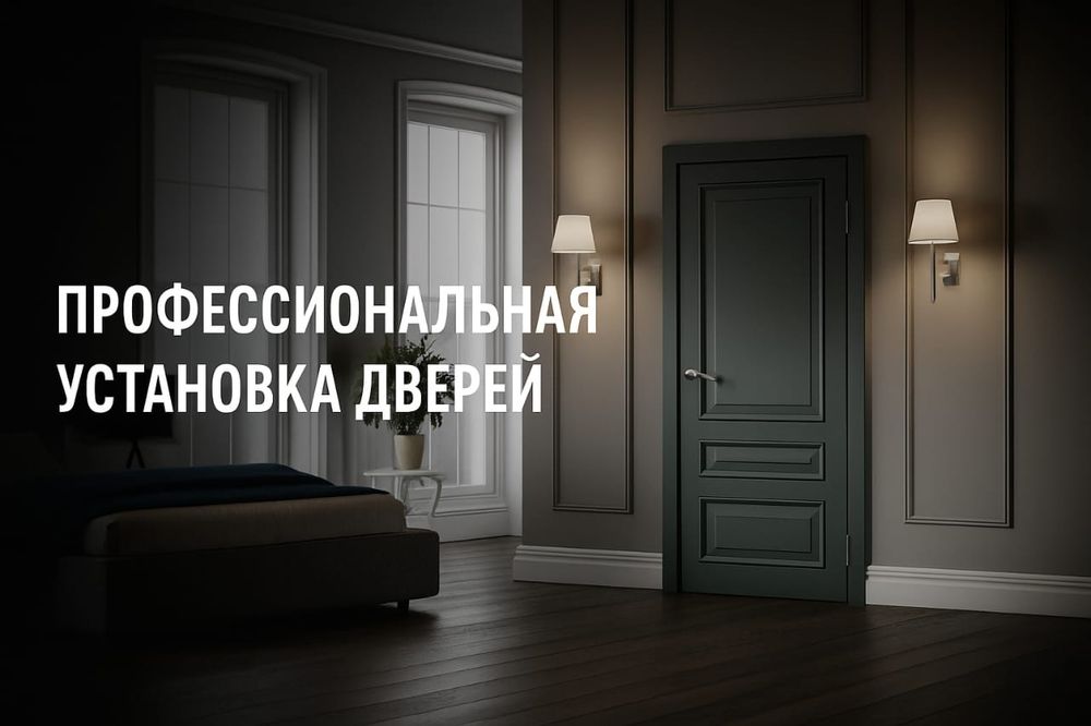 Установка дверей