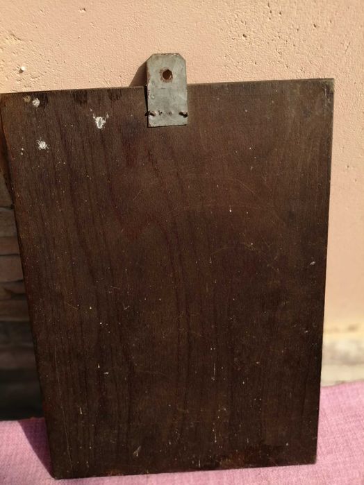 Icoana Maica Domnului cu pruncu - arta populara autentica