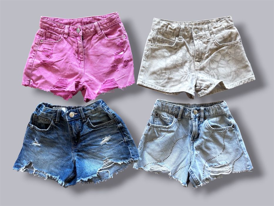 Къси детски панталони на Next и Zara