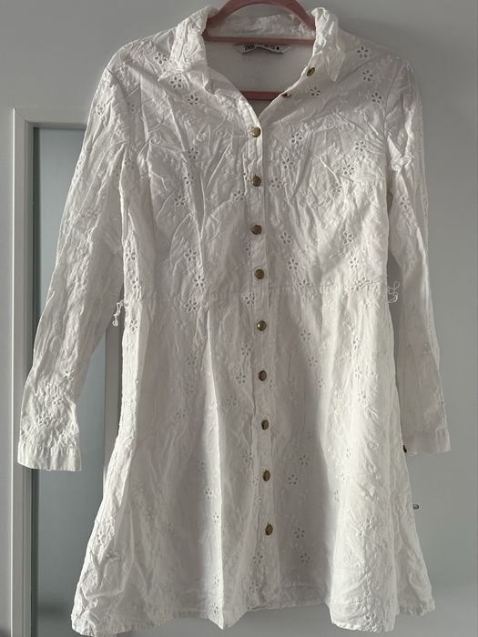 Дамска бяла рокля Zara