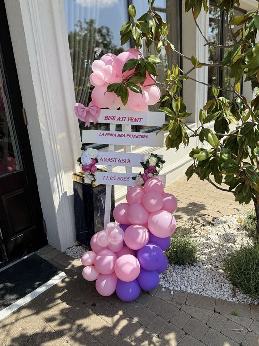 Arcada baloane /decor nunta/botez