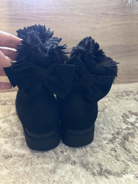 Черни боти с платформа