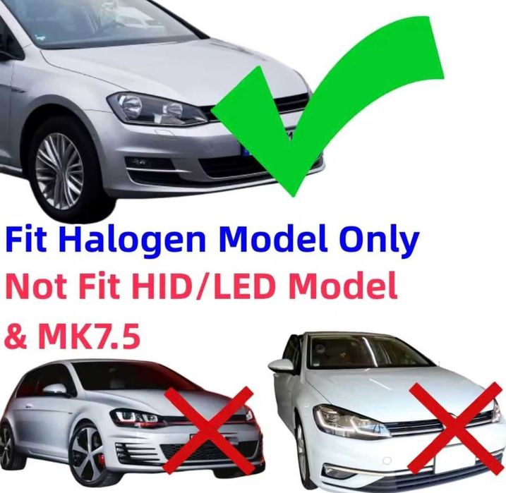 Stopuri Golf 7 Led Retrofit Halogen