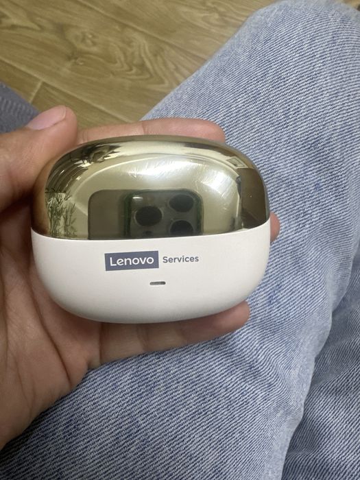 Наушники золотистые