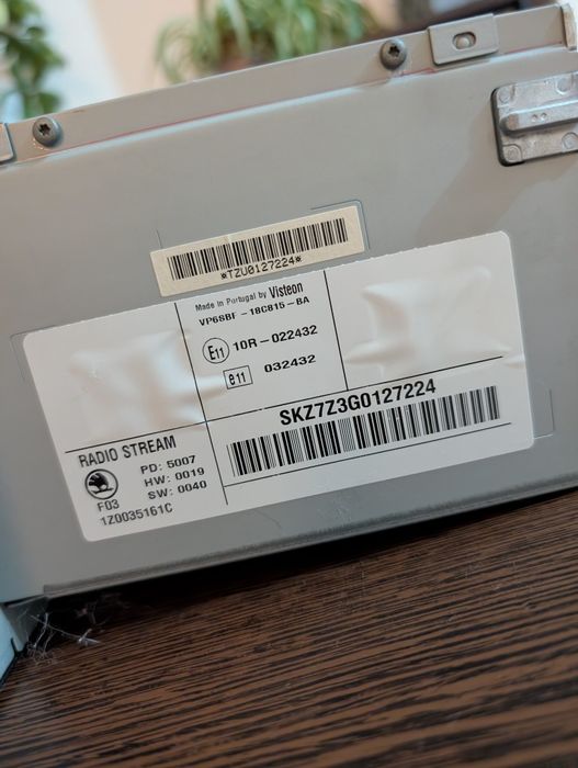 Casetofon Radio CD original  Skoda Octavia 2