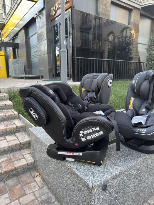 Универсальное детское автокресло ISOFIX вращением 360 градусов