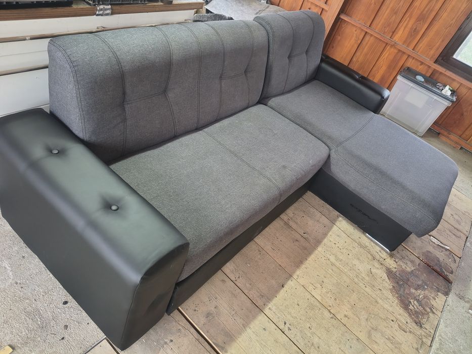 Canapea living sau colțar extensibil cu lada depozitare