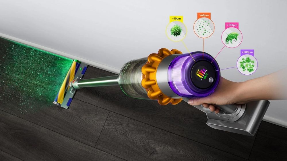 Пылесос беспроводной Dyson V15 detect Absolute