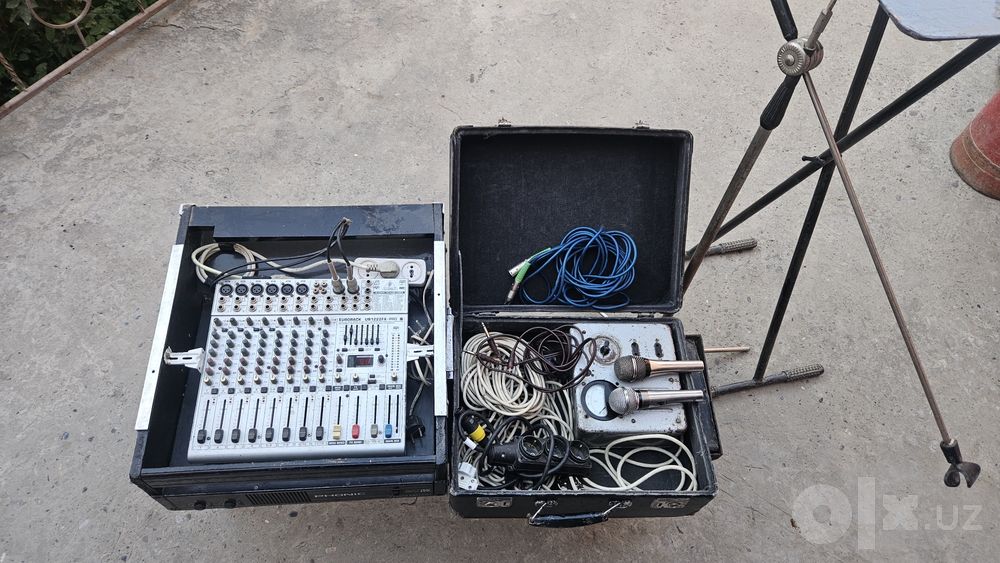 Челленжер 6 та колонка + Phonic MAX 2500 + Behringer микшер комплек