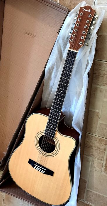 12 струнная Акустическая гитара